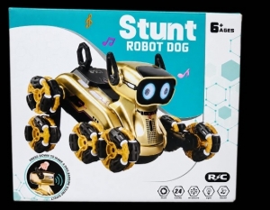 Eight Wheel Stunt Robot Dog